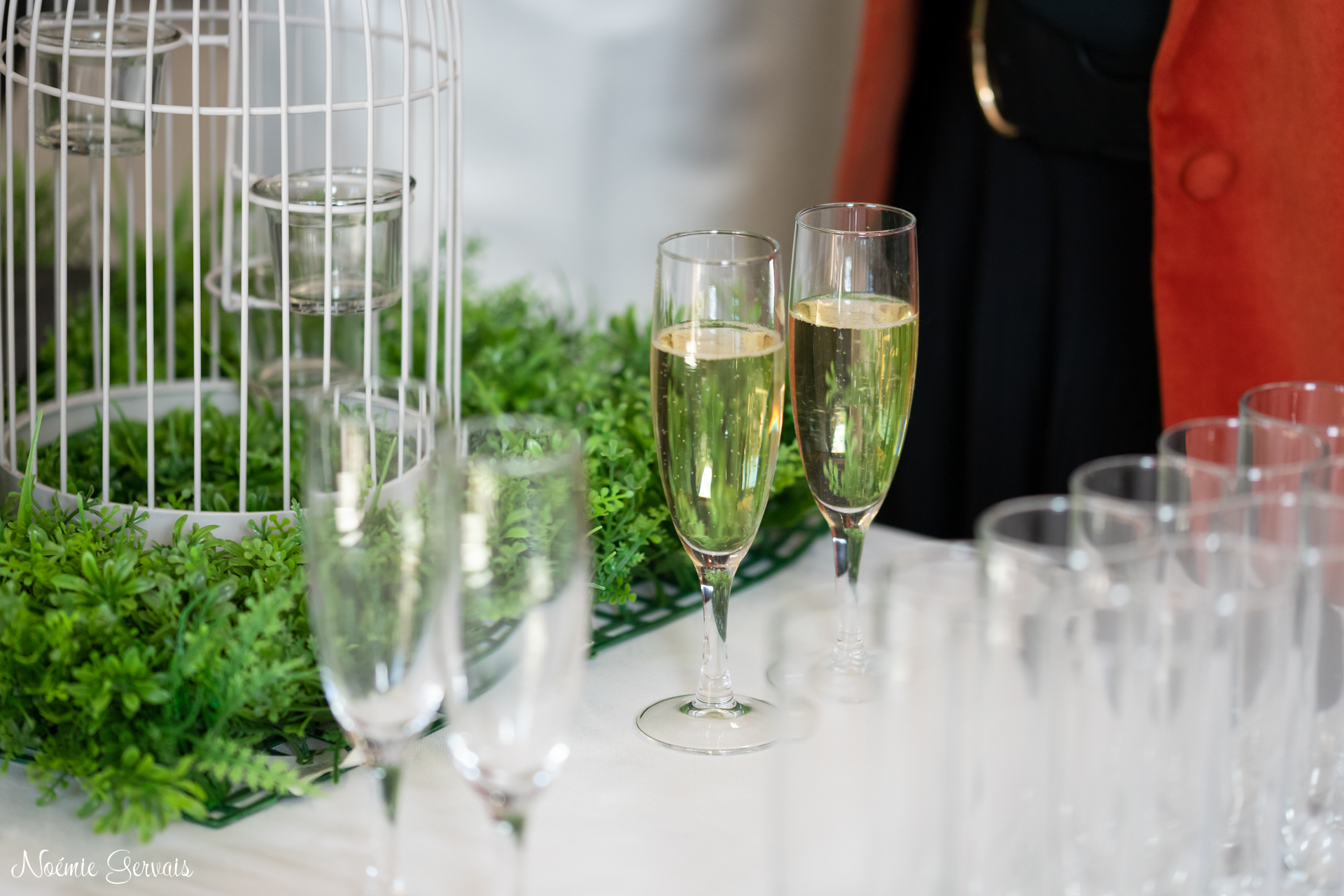 Photographe culinaire Champagne à un évènement