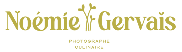 Noémie Gervais photographe culinaire Logo